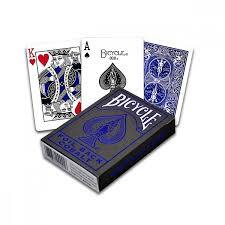 Bicycle - Foil back Cobalt - Playing Cards